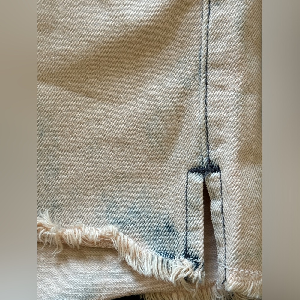 Rag&Bone light pink washed denim shorts - Picture 5 of 5